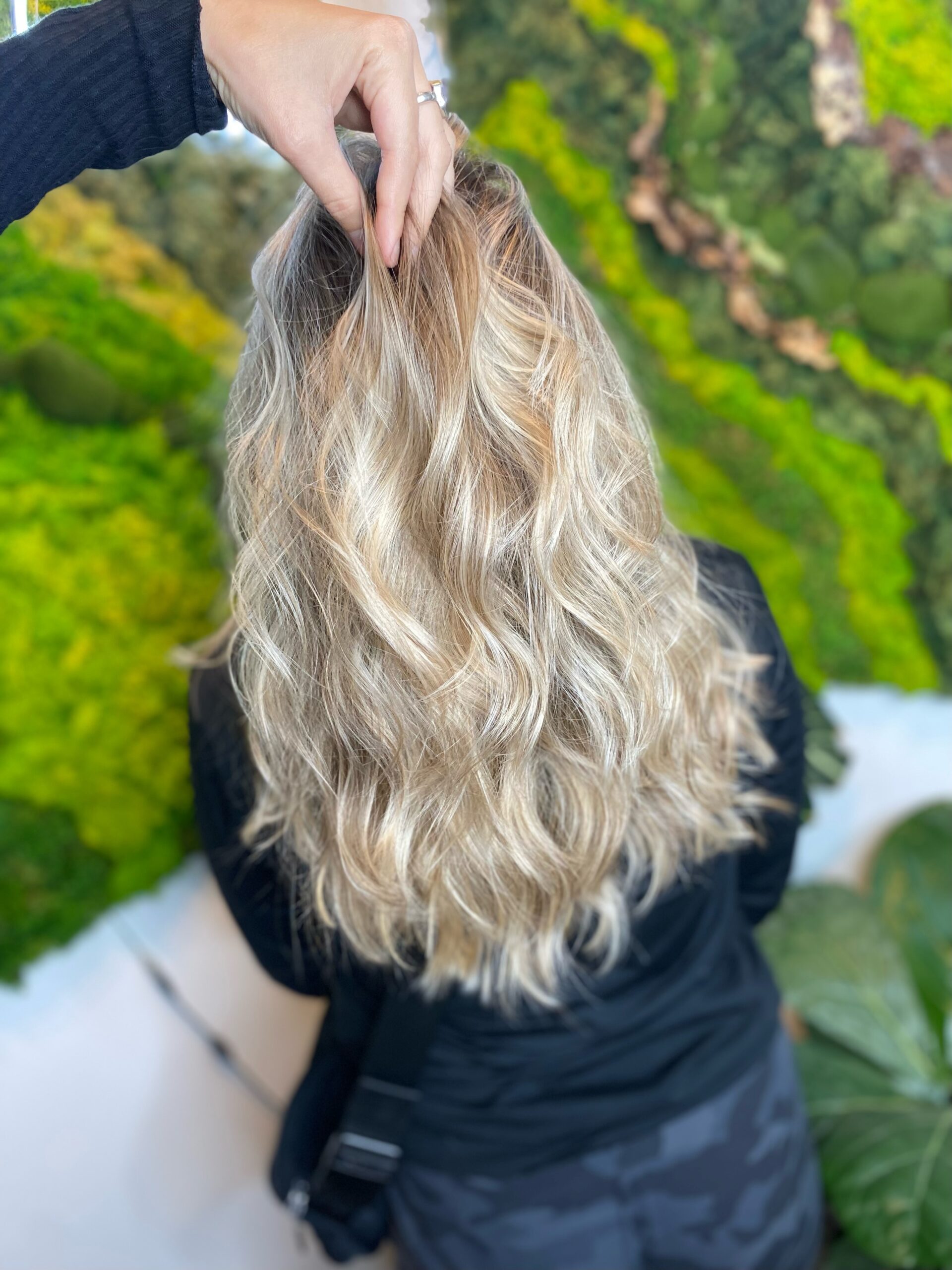 Partial Head Specialty Blonding at Sanctuary Salon and Head Spa in Cornelius, NC near Lake Norman